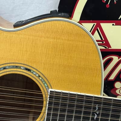 Taylor 655-CE 655ce 12-string Acoustic Guitar with Case 2000 image 3