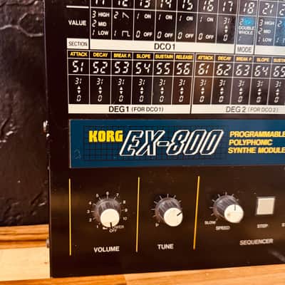 Korg EX-800 1984 - Black