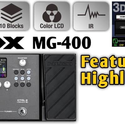 NuX MG-400 Compact Modeler image 2
