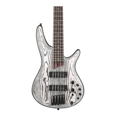 Ibanez SR1325SBIVF SR Premium 5str Electric Bass w/Bag - Icebreaker Wave Flat imagen 4