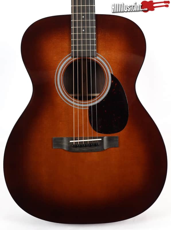 Martin USA OM-21 Standard Series Ambertone Acoustic Guitar w/OHSC image 1