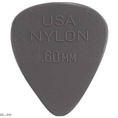 DUNLOP 44R.60 Nylon Standard 0.60 (72) Pick Pack image 1