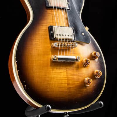 Gibson Les Paul Custom Lite 2014 - Tabacco Sunburst Dax and Company aged image 3