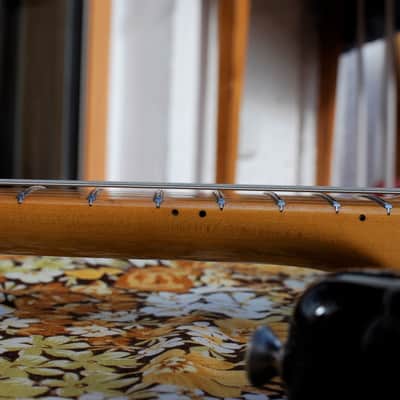 Squier Stratocaster 57' RI 1982 JV Japan Export 3,17kg! USA Fullerton Black Bobbins PUs 100% orig ! image 13