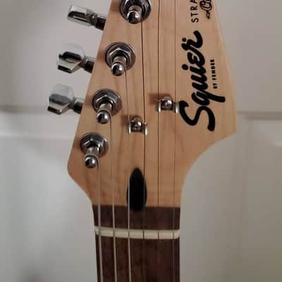 ~Cashified~ Squier StratoCaster with Clear Pickguard(Check out  the Electronics) image 3