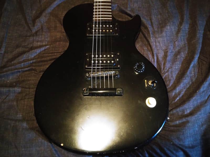 Epiphone Les Paul Special II Goth 2004 Gothic Black image 1