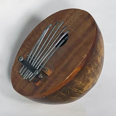 Handmade Coconut Gourd Kalimba Thumb Piano w/ 7 Tuneable Notes image 10