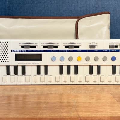 [Excellent] Casio VL-5 VL-Tone 37-Key Synthesizer Keyboard - White