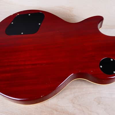 CoolZ ZLS-2/FM MIJ 2007 Cherry Sunburst Flame Top Made in Japan w/ Bag image 15