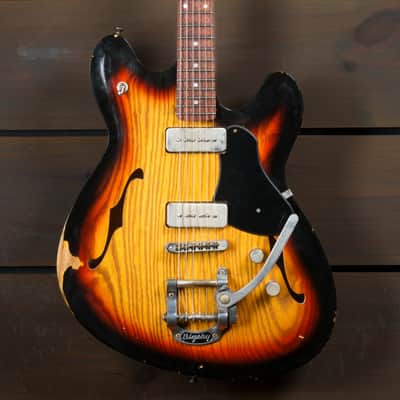 Fano Alt De Facto GF6 2016 - 3-Tone Sunburst, Relic image 1