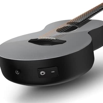Acoustic-Electric Guitar X3 Pro Mini Carbon Fiber Travel Guitar - 36" 3/4 Size with Built-in Effects & Wireless Speaker, Includes Gig Bag & Cables - Ideal for Professional & Stage Performance image 2