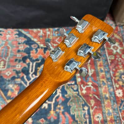 *Video* Yamaki Custom Folk No 125 Dreadnought w/Vintage Hard Shell Case. - 1970's image 19