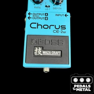 Boss CE-2W Chorus Waza Craft 2016 - Present - Blue - X21937 image 2