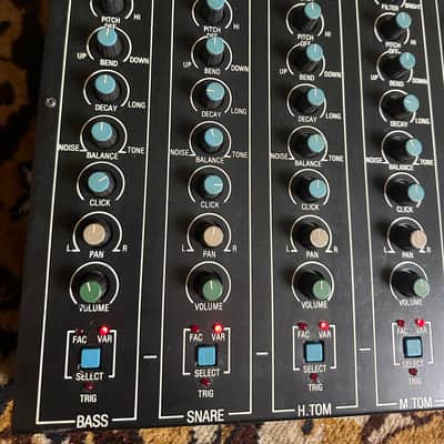 Simmons SDS8 5-Channel Drum Synthesizer 1983 - Black image 3