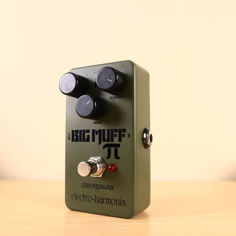 Electro-Harmonix EHX Nano Green Russian Big Muff Pi Fuzz Pedal image 1