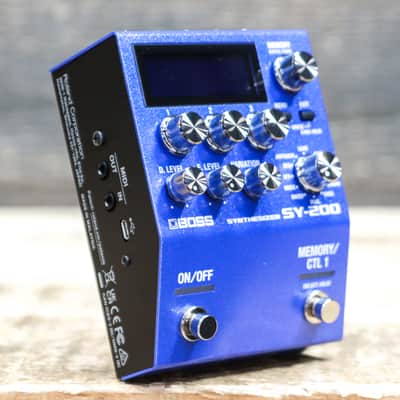 Boss SY-200 Synthesizer Advanced BOSS Polyphonic Guitar Synthesizer Effect Pedal image 3