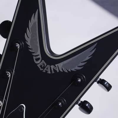Dean ML Select Fluence Electric Guitar Black Satin NEW w/ Dime Hard Case image 7