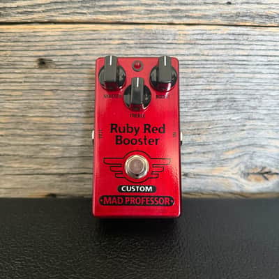 Mad Professor Custom Ruby Red Booster Pedal image 1