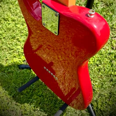 Fender Bullet Deluxe with Rosewood Fretboard 1981 - 1982 - Red image 9
