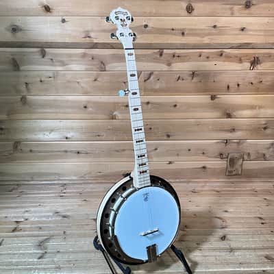 Deering Goodtime Two 5-String Banjo with Resonator - Natural Blonde Satin image 2