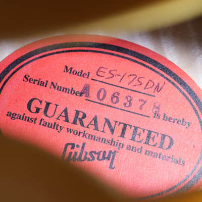 Gibson Custom Shop 1959 ES175DN Reissue Natural VOS 2014 image 11