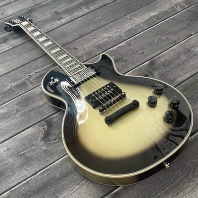 Epiphone Adam Jones Signature '79 Les Paul Custom Antique Silverburst w/ Hardshell Case image 2