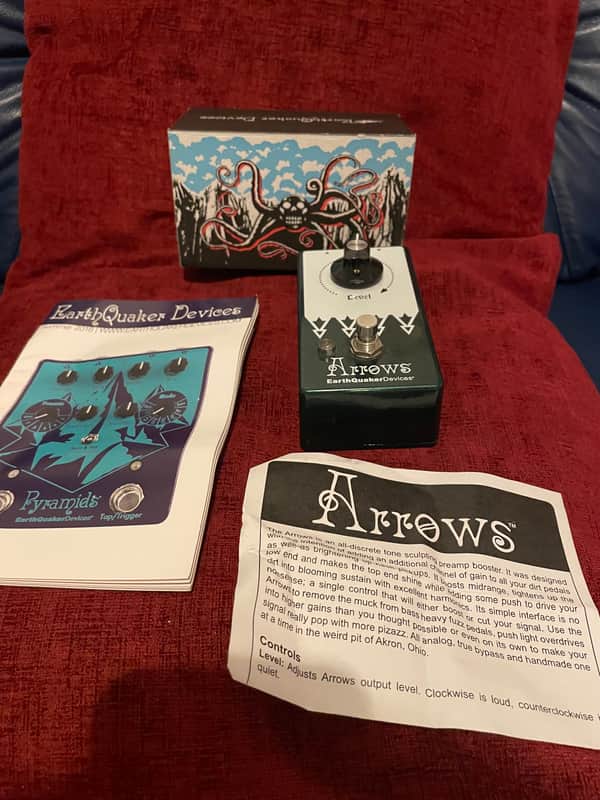 (Mint in Box) EarthQuaker Devices Arrows Preamp Booster V2 2017 - 2026 - Various image 1