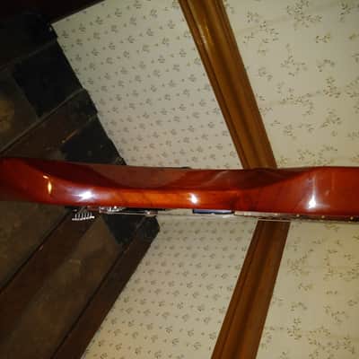 Jackson Dinkyish ? trans orange over flamed maple image 7