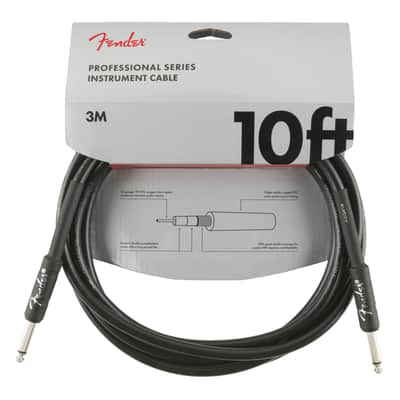 Fender Professional Series Instrument Cable 3 m - Guitar Cable image 1