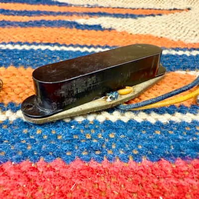 Vintage 1960's Fender Mustang-Duo Sonic-Musicmaster Grey Bottom Pickup ~1965 image 10