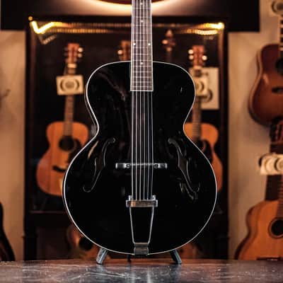 2010 The Loar LH-600-BK black image 2