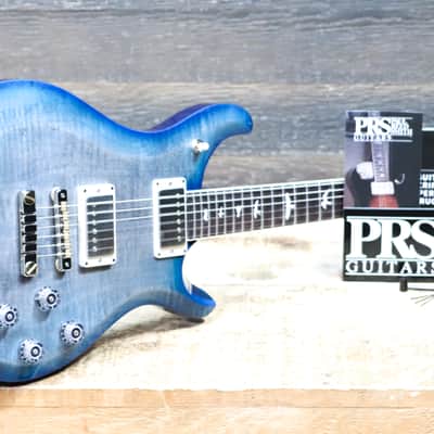 PRS S2 McCarty 594 Faded Gray Black Blue Burst Pattern Vintage Electric Guitar w/Bag image 9