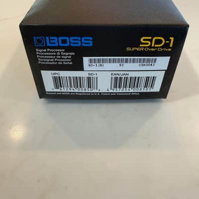 Boss SD-1 Super OverDrive (Silver Label) 1997 - Present - Yellow —  (ʀᴇᴀᴅ ᴅᴇꜱᴄʀɪᴘᴛɪᴏɴ) image 6