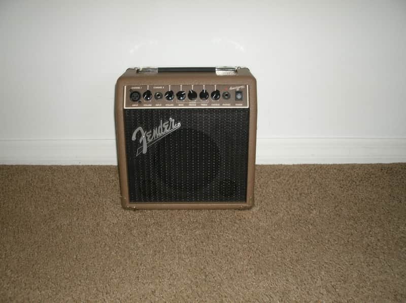 Fender Fender Acoustasonic 15 Acoustic Guitar Amplifier 2026 - Brown image 1