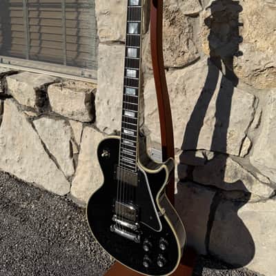 Gibson Custom Shop 1960 Reissue Les Paul Custom Black Beauty 50th Anniversary Gold Book 2010 - Black image 7