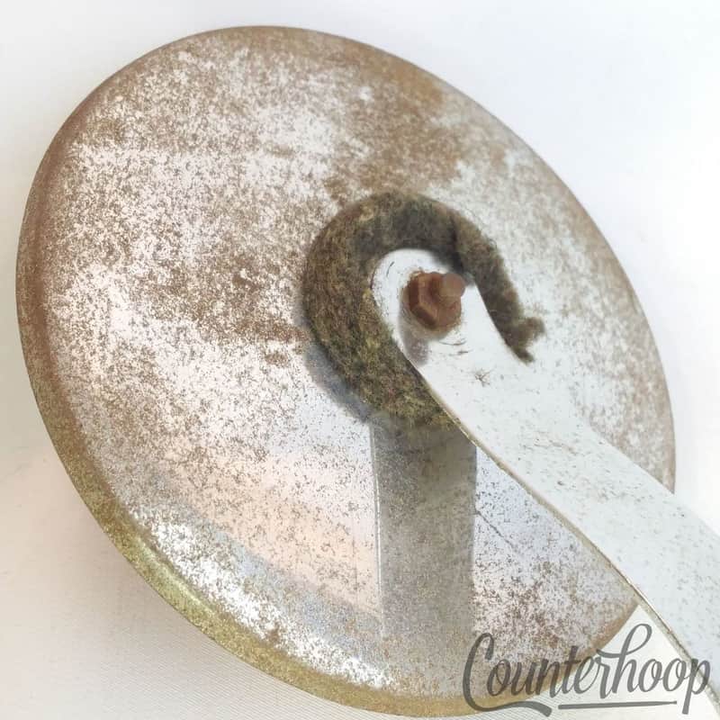 Rogers Clamp-On Bass Drum External Muffler Chrome Cleveland Holiday Vintage 60s image 1