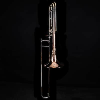 C.G. Conn 88HNV New Vintage Professional Trombone, F-Attachment, Rose Brass Bell image 2