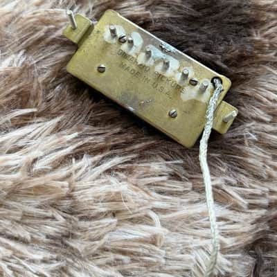 1980s DiMarzio PAF Vintage Bridge Humbucker Pickup - Cream image 2