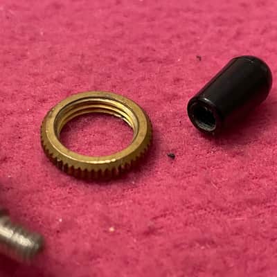 vintage 1993 Gibson Les Paul 3-way switch w/ tip +nut for custom standard deluxe es 335 sg 245 255 330 135 image 2