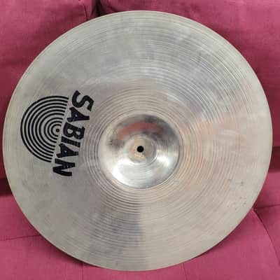 Sabian 18" AA Medium Thin Crash Cymbal Cracked Bell - Brilliant image 5