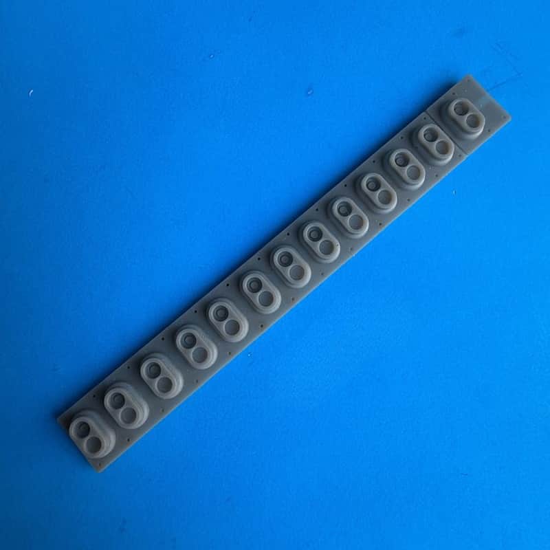M-AUDIO O2 MIDI Controller Keyboard Part: 13-Key Conductive Pad Contact Strip image 1