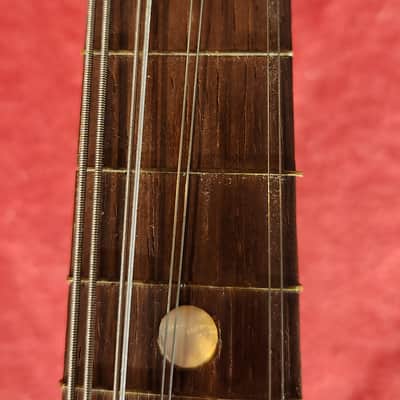 LUTHIER SPECIAL Antique 1900s Italian Mandolin Natural For Repair w/ Chipboard Case image 4