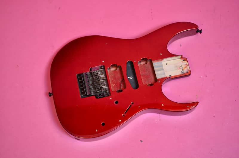 Vintage 1991 Ibanez RG770DX "Ruby Red" Project Body! - RG770DXRR RG-770 - Fujigen Made in Japan MIJ image 1