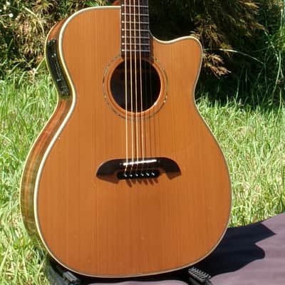 2009 Yairi WY-1 Bob Weir Model, Electric Acoustic Guitar with cutaway professional grade Natural+K Yairi Had Case plus more extras image 4