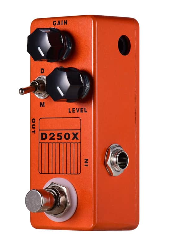 Mosky D250X Mini Overdrive Preamp Pedal with True Bypass Switch (Price includes the import duty for US buyer) image 1