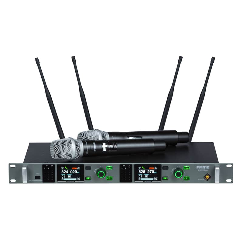 Fame MS-X2 Duet "MIC" C 824-832 MHz - Wireless Transmission Set imagen 1