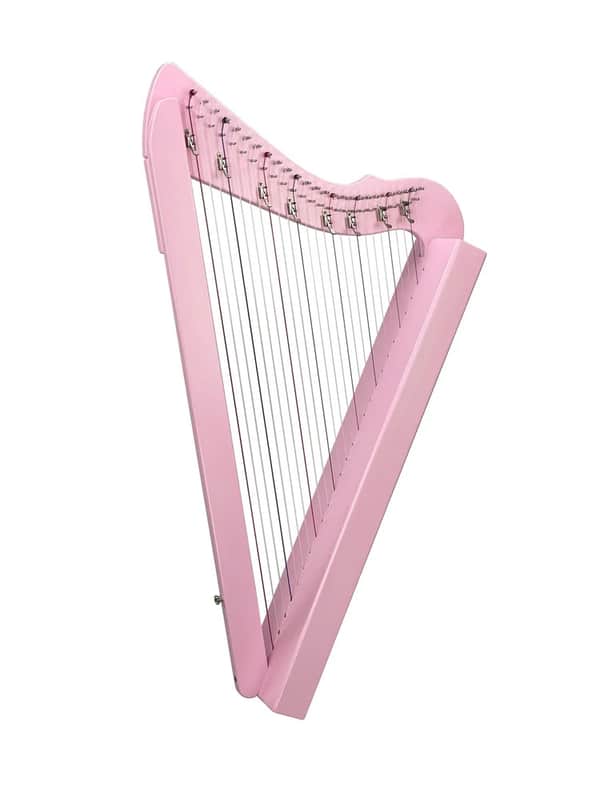 Rees Harps Sharpsicle Harp, 26 Strings, Pink image 1