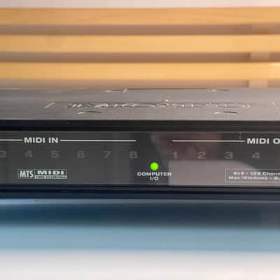 MOTU MIDI Express 128 USB MIDI Interface 2006 - Present - Black image 4