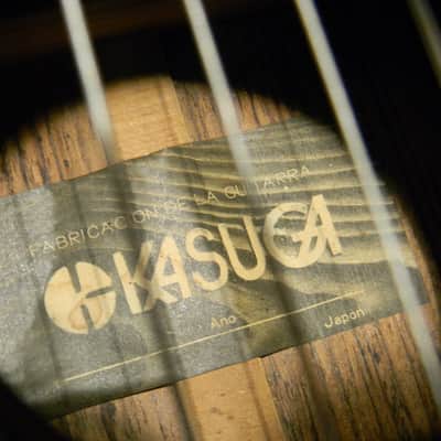 vintage KASUGA G11 Konzertgitarre Decke Zeder massiv 4/4 Klassik Gitarre Japan image 20