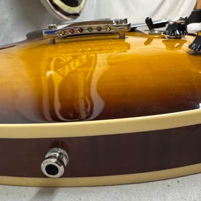 Heritage H-535 h535 Semi-Hollowbody Guitar with Case 2021 - Original Sunburst image 17